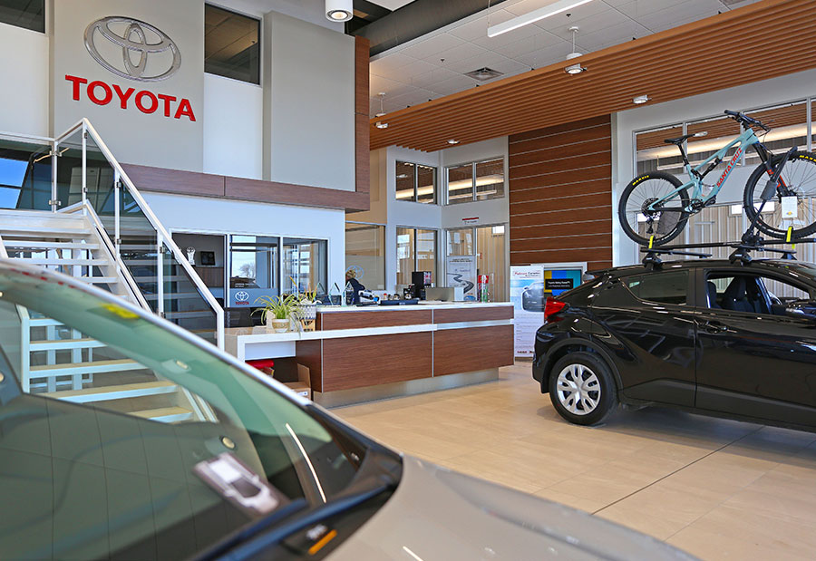 Precision Toyota Dealership Crane Steel